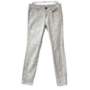 Dkny Jeans - Gold Metallic Leopard  Leggings Pants 4